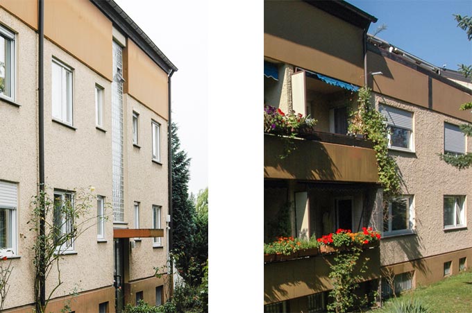  Energetische Modernisierung von 12 Familienwohnhaus in Stuttgart -  Weilimdorf