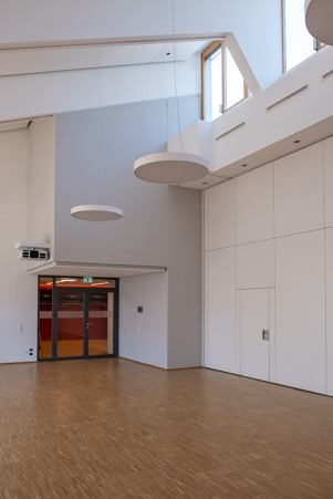 Großer Saal mit Blick zum Eingang