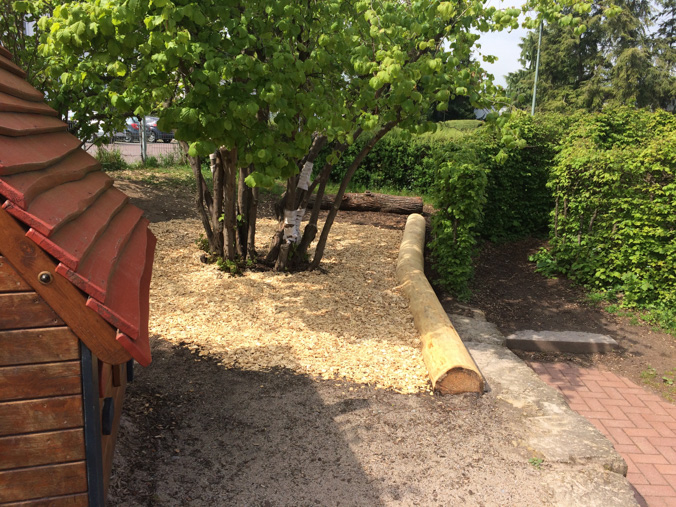 Johanneskindergarten Gerlingen Spielgeräte Außenbereich