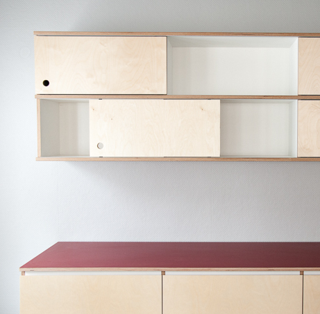 Ansicht Geschirrschrank Front