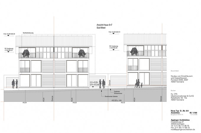 Wohnbebauung in Konstanz