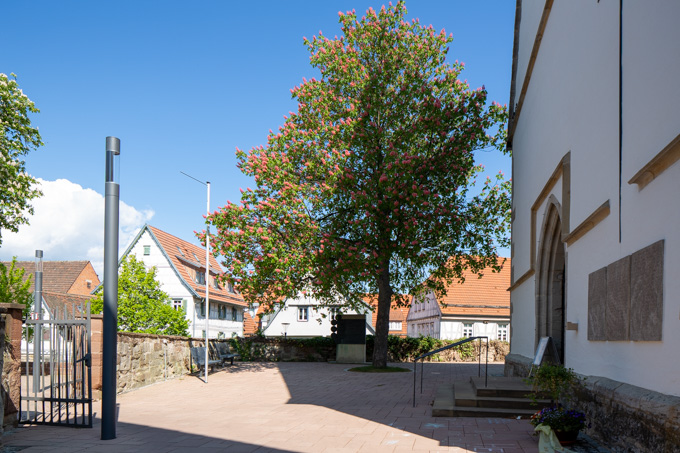 Außenrenovierung Innenhofplatzgestaltung 2019