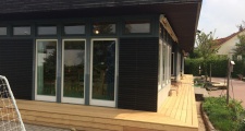 Johanneskindergarten Gerlingen Erneuerung des Holzdecks und der Wandverkleidung